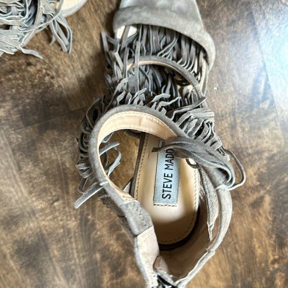 Steve Madden fringely heels size 6.5 - Picture 4 of 5